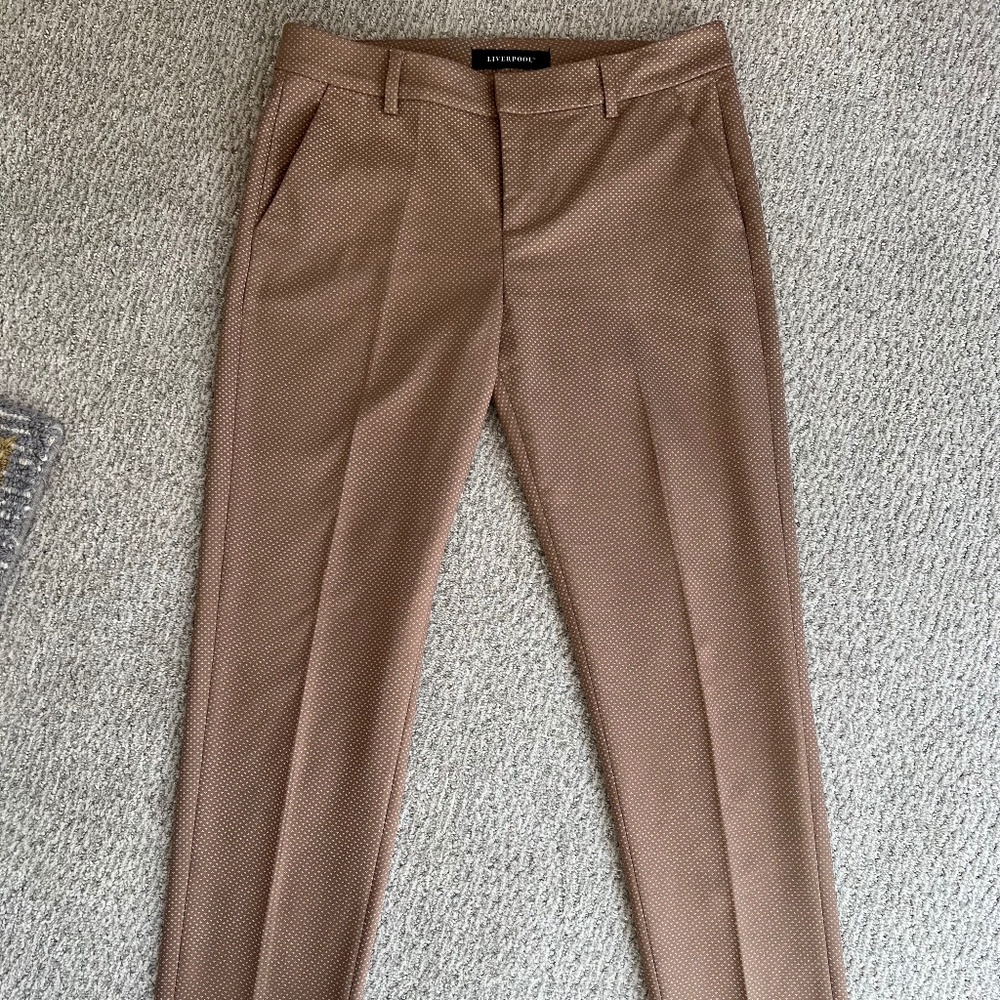 Liverpool Anklelength Mid-Rise Trousers